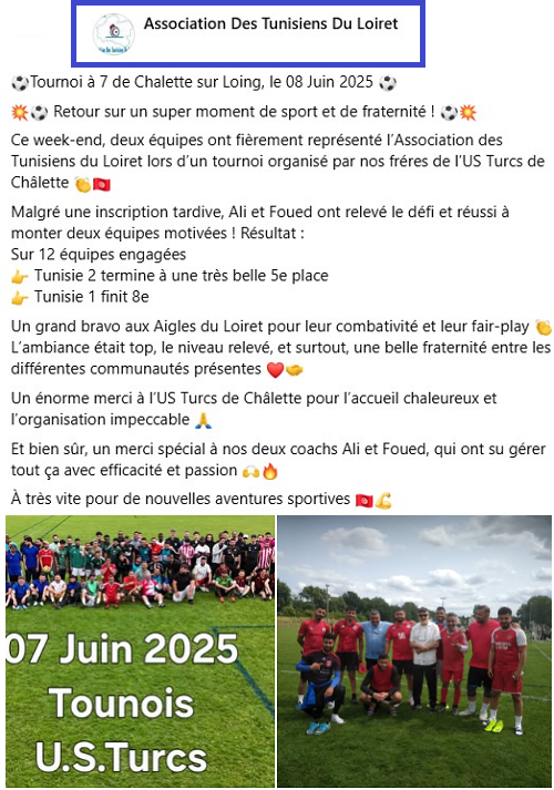 Association Des Tunisiens Du Loiret
